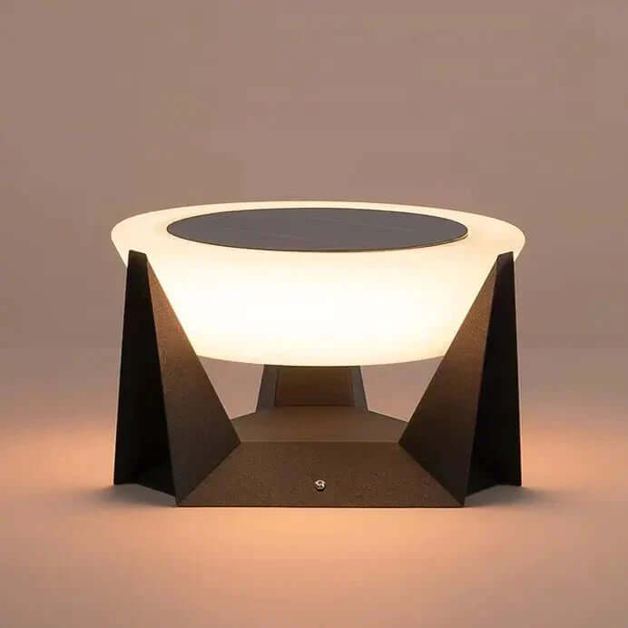 Outdoor Solar Garden Light 27cm Cool White