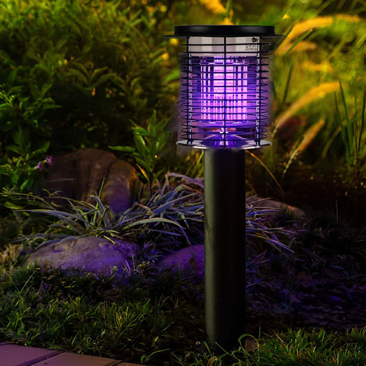 Waterproof Solar & USB Dual LED Mosquito Killer Lamp