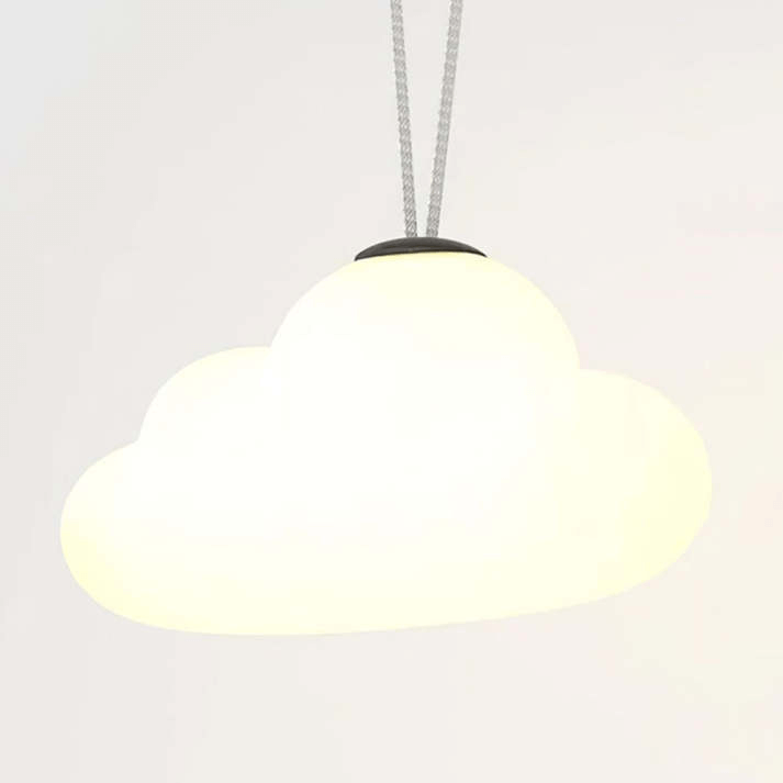 Outdoor LED Cloud Hanging Lamp, IP65 Waterproof, Warm White